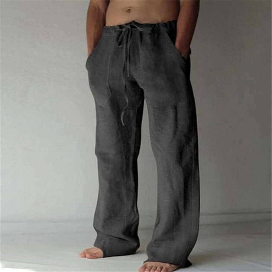 Linen Leisure Trousers for Men