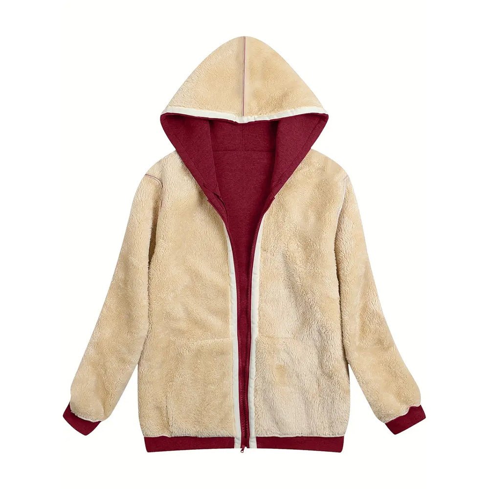 Women's Fleece-Lined Zip-Up Jacket