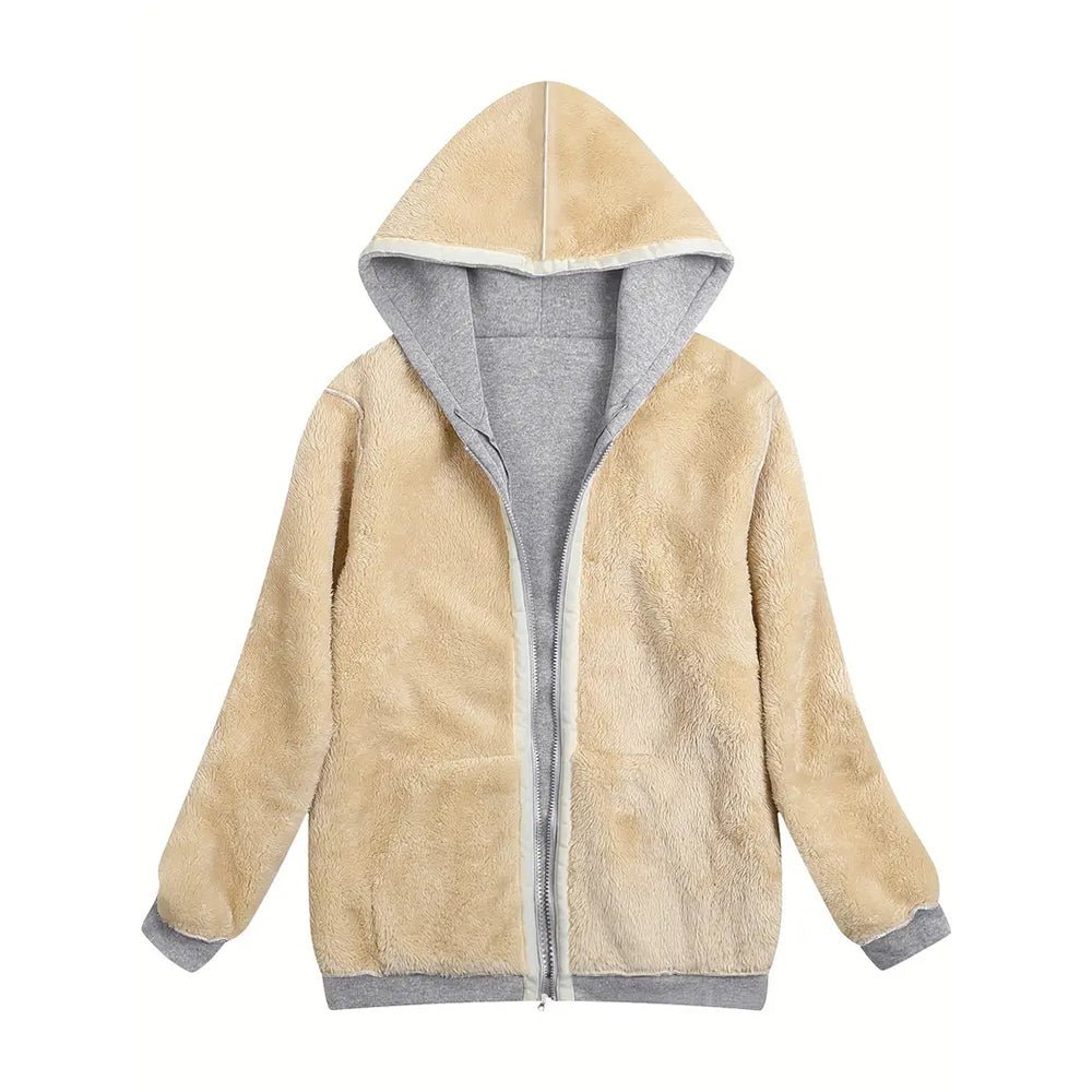 Women's Fleece-Lined Zip-Up Jacket