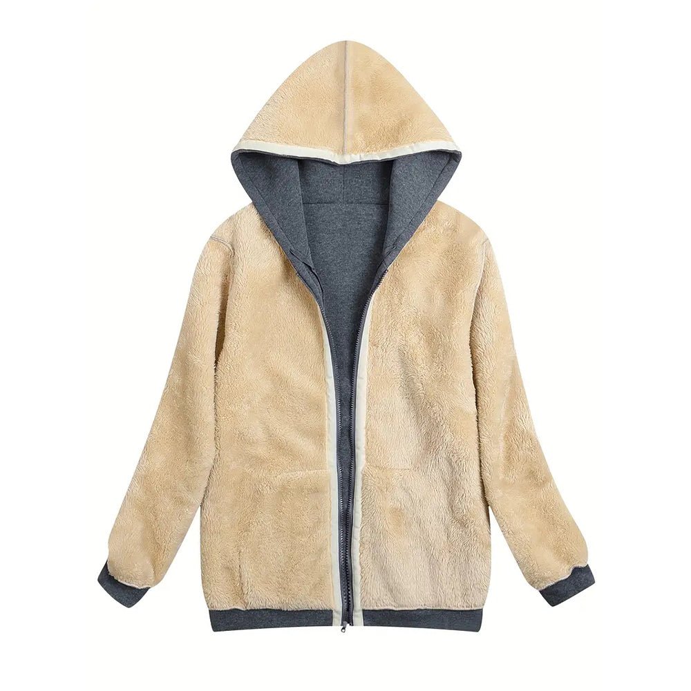 Women's Fleece-Lined Zip-Up Jacket