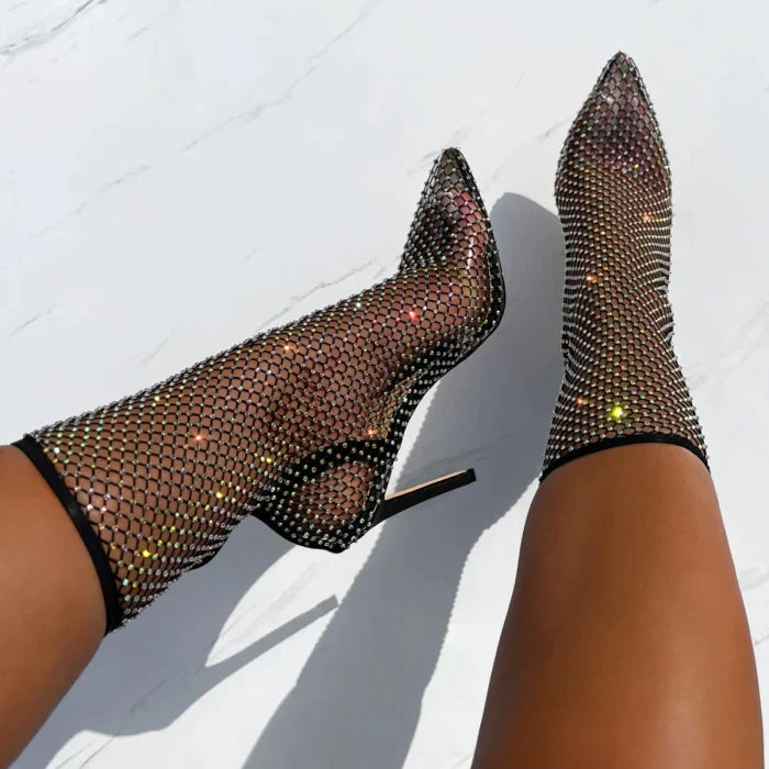 Mesh Ankle Boots For Women