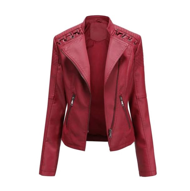 Classic Leather Jacket for Women