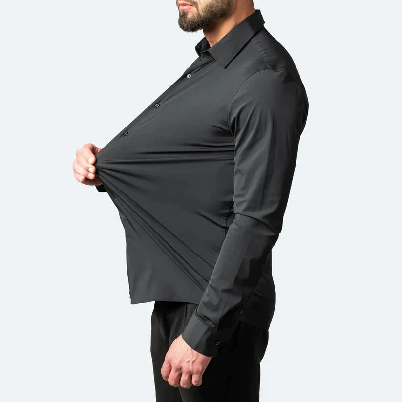 Wrinkle-Free Stretch Comfort Shirt for Men