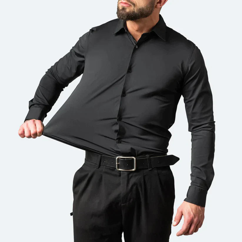 Wrinkle-Free Stretch Comfort Shirt for Men