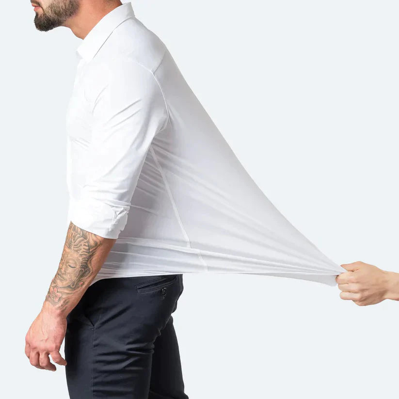 Wrinkle-Free Stretch Comfort Shirt for Men