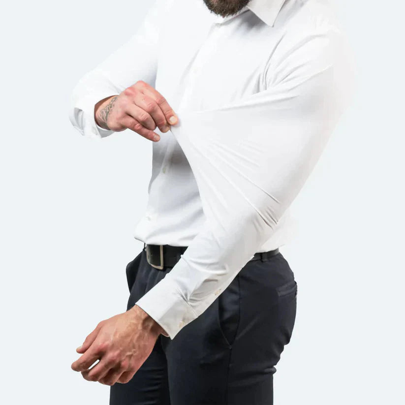 Wrinkle-Free Stretch Comfort Shirt for Men