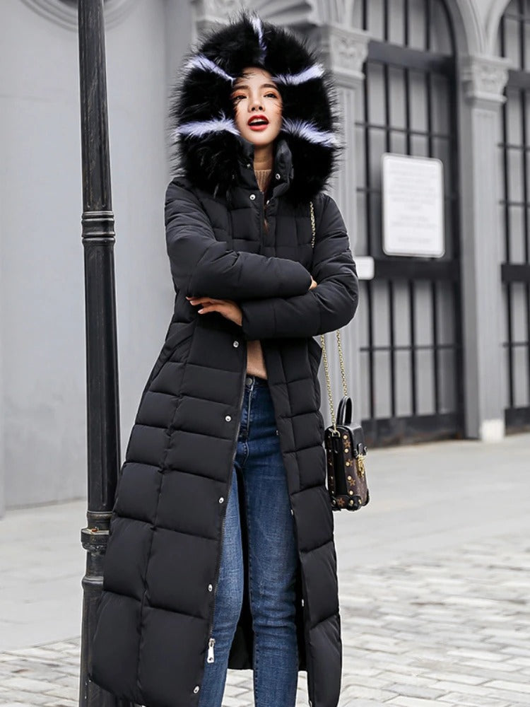 Long Warm Winter Jacket for Women