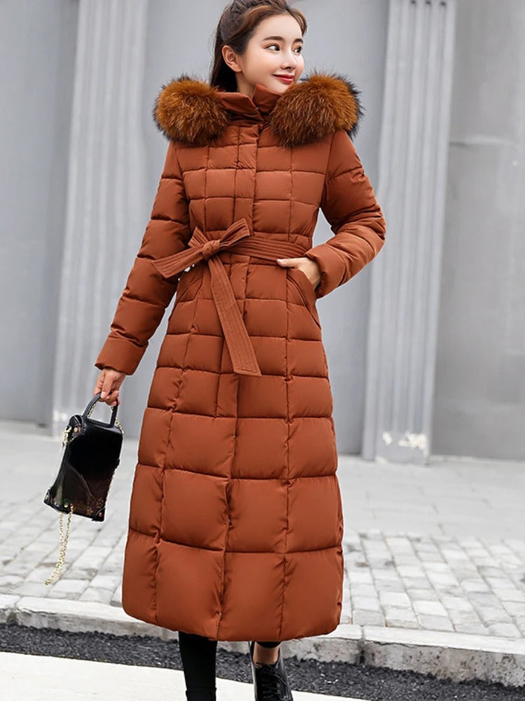 Long Warm Winter Jacket for Women