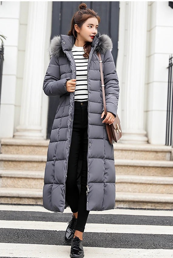 Long Warm Winter Jacket for Women