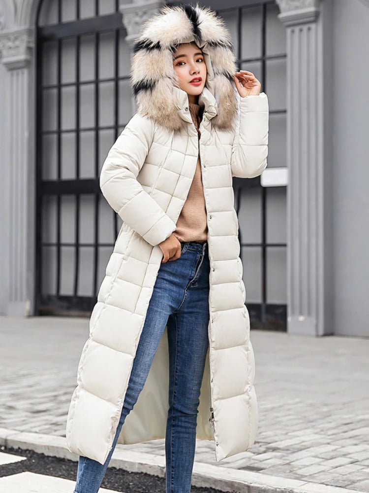 Long Warm Winter Jacket for Women